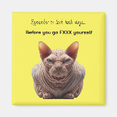 Sarcastic Humor Magneet (Voorkant)