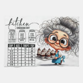 Sarcastic Kitchen Chart   Theedoek (Horizontaal)