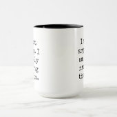 Sarcastic Law Quote Office Mug for Lawyer Gift Mok (Midden)