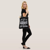 Sarcastic Line Dancing Quote voor lijndanser Tote Bag (Op model)
