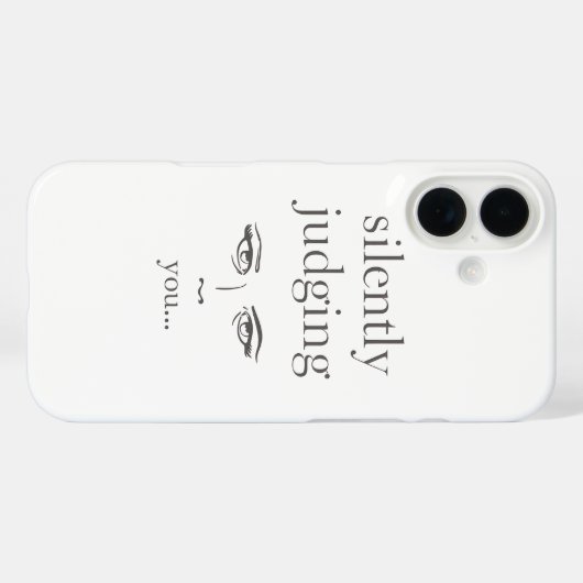 Sarcastic Minimalist Introvert Humor Case-Mate iPhone Case (Achterkant (horizontaal))