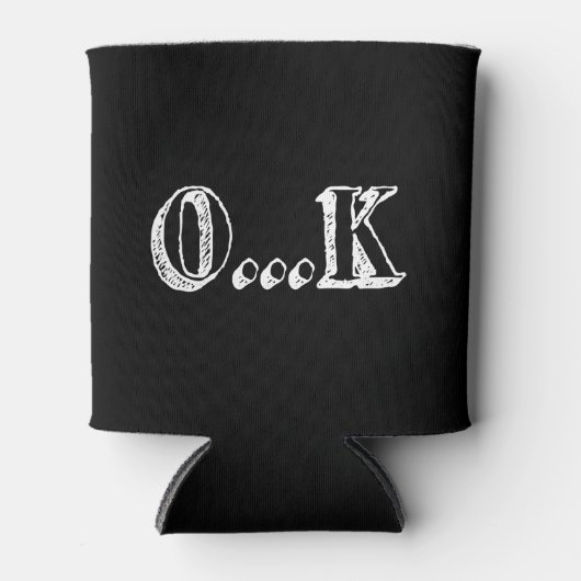 Sarcastic OK Blikjeskoeler (Voorkant)