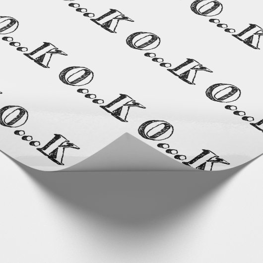 Sarcastic OK Cadeaupapier (Hoek)