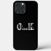 Sarcastic OK Case-Mate iPhone Case (Achterkant)