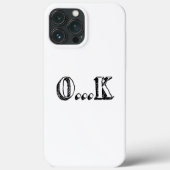 Sarcastic OK Case-Mate iPhone Case (Achterkant)