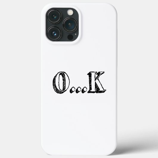 Sarcastic OK Case-Mate iPhone Case (Achterkant)