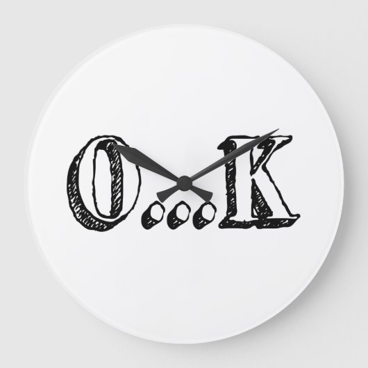 Sarcastic OK Grote Klok (Voorkant)