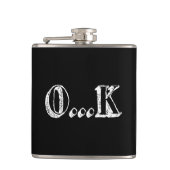 Sarcastic OK Heupfles (Voorkant)