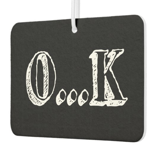 Sarcastic OK Luchtverfrisser (Links)