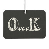 Sarcastic OK Luchtverfrisser (Voorkant)