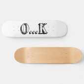 Sarcastic OK Persoonlijk Skateboard (Horizontaal)