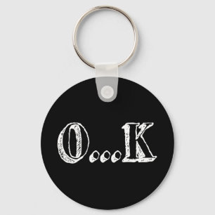 Sarcastic OK Sleutelhanger