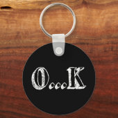 Sarcastic OK Sleutelhanger (Voorkant)