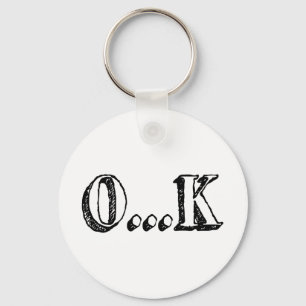Sarcastic OK Sleutelhanger