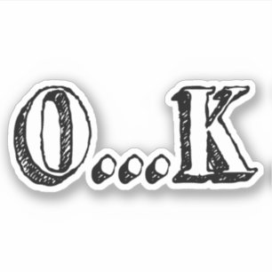 Sarcastic OK Sticker