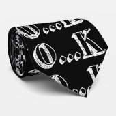 Sarcastic OK Stropdas (Opgerold)