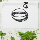 Sarcastic OK Theedoek (Gevouwen)