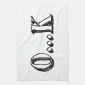 Sarcastic OK Theedoek (Verticaal)