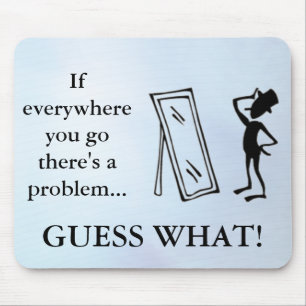 Sarcastic One Liner voor irritante mensen Muismat