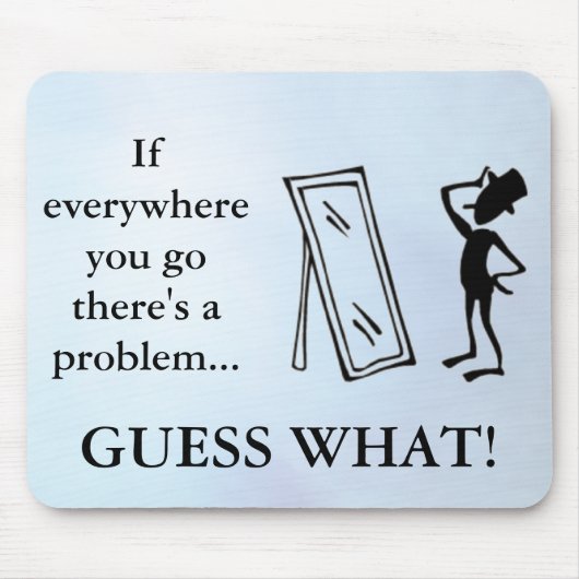 Sarcastic One Liner voor irritante mensen Muismat (Voorkant)