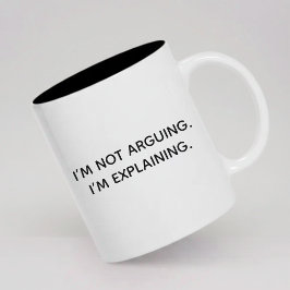 Sarcastic PhD Coffee Mug Birthday Gift for Her Tweekleurige Koffiemok