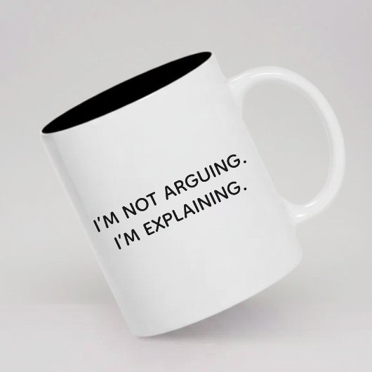 Sarcastic PhD Coffee Mug Birthday Gift for Her Tweekleurige Koffiemok