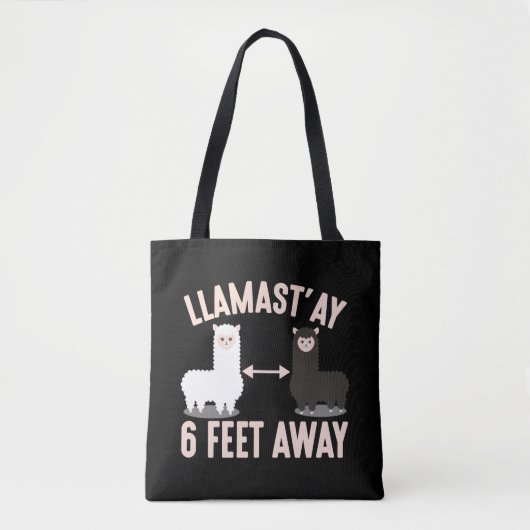 Sarcastic Quarantine Introvert. Tote Bag (Voorkant)
