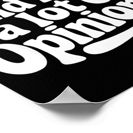 Sarcastic Quote Saying Cute &amp; Has Onions Girly Poster (Hoek)