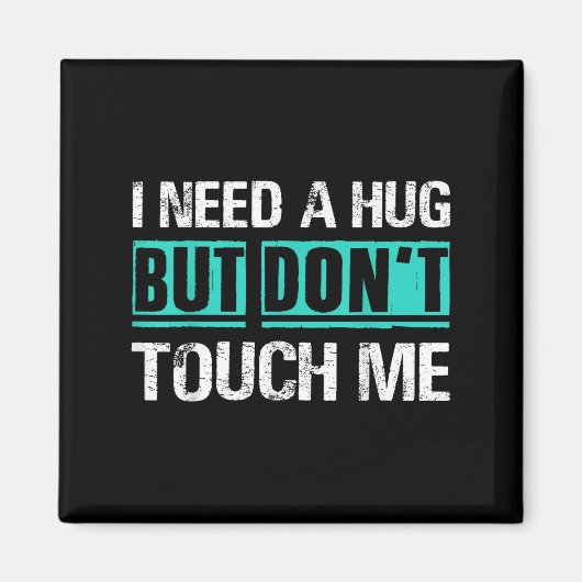 Sarcastic Quotes And Introverts Men Women Tees. I  Magneet (Voorkant)