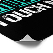 Sarcastic Quotes And Introverts Men Women Tees. I  Poster (Hoek)