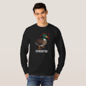 Sarcastic Sarcasm Funny Duck Animal Graphic Joke S T-shirt (Voorkant volledig)