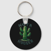 Sarcastic Sayings Cactus Not A Hugger No Hug Meme Sleutelhanger (Voorkant)
