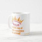 Sarcastic Sunshine Koffiemok (Voorkant links)