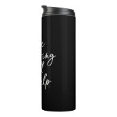 Sarcastic Swearing Humor Quote For Tough Days Thermosbeker (Geroteerd rechts)