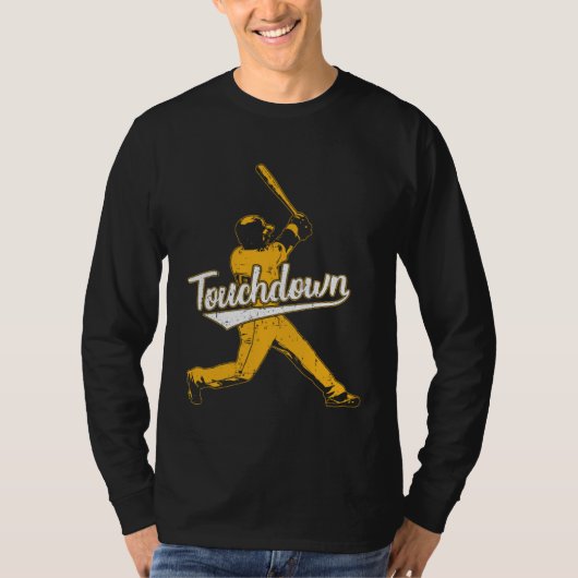 Sarcastic Touchdown Baseball Football Sports T-shirt (Voorkant)