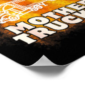 Sarcastic Trucking Humor Quote For Bad Mother Truc Poster (Hoek)