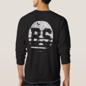 Sarcastic Turtle Retro Sunset Graphic Trui (Achterkant)