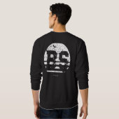 Sarcastic Turtle Retro Sunset Graphic Trui (Achterkant volledig)