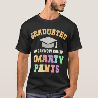 Sarcastisch Afgestudeerd Smarty Pants University S T-shirt