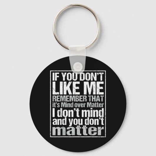 Sarcastisch als je geen grappige quote introvert l sleutelhanger (Voorkant)