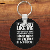 Sarcastisch als je geen grappige quote introvert l sleutelhanger (Voorkant)