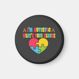 Sarcastisch autisme Ik ben autistisch, wat is jouw Magneet