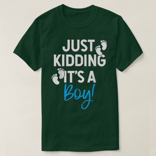 Sarcastisch Baby Gender onthult T-shirt dat het ge (Design voorkant)