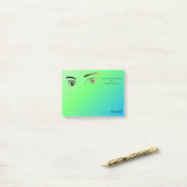 sarcastisch citaat tegen stress post-it® notes (Op bureau)