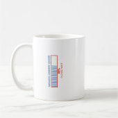 Sarcastisch commentaar laden koffiemok (Links)
