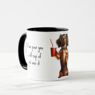 SARCASTISCH DACHSHUND MOK