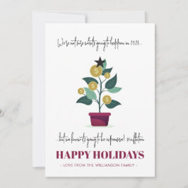 Sarcastisch duur jaar voor Kerstmis 2022 Kaart