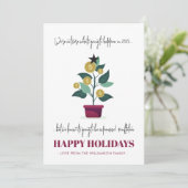 Sarcastisch duur jaar voor Kerstmis 2022 Kaart (Staand voorkant)