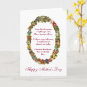 Sarcastisch Gelukkig Moederdag van Shrink Kaart (Gele Bloem)