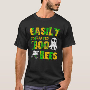 Sarcastisch Gemakkelijk afgeleid door Boo en Bijen T-shirt